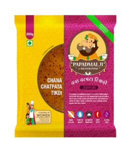 Papadmalji Chana Chatpata Tikdi