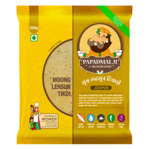 Papadmalji Moong Lehsun Tikdi